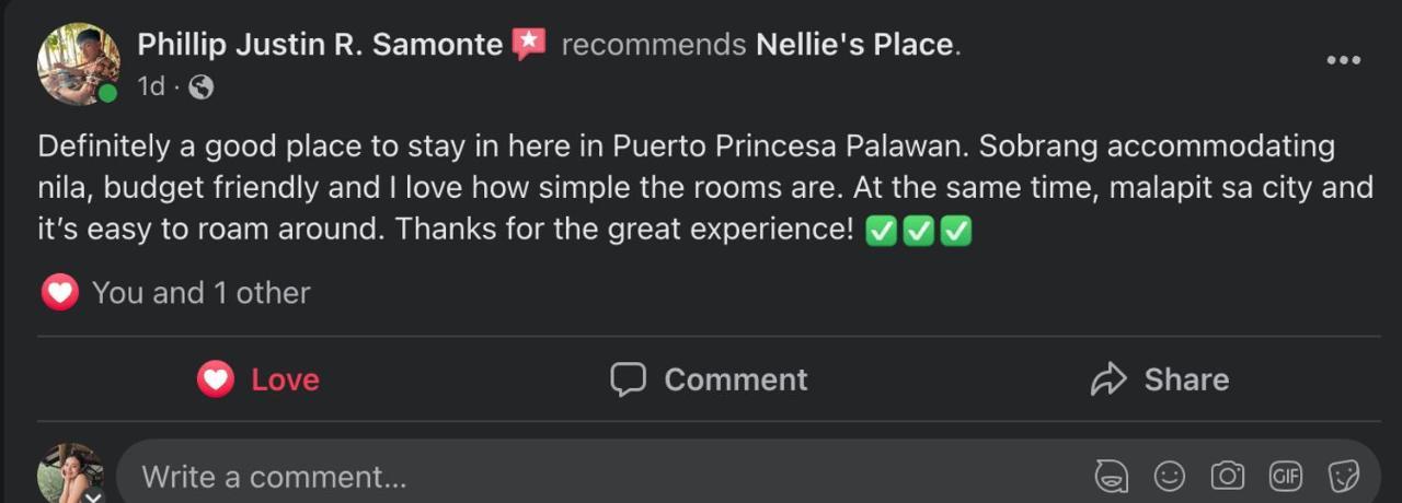 Nellie's Place * Puerto Princesa
